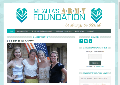 Micaela’s Army Foundation